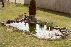 És újra egy kész tavacska 